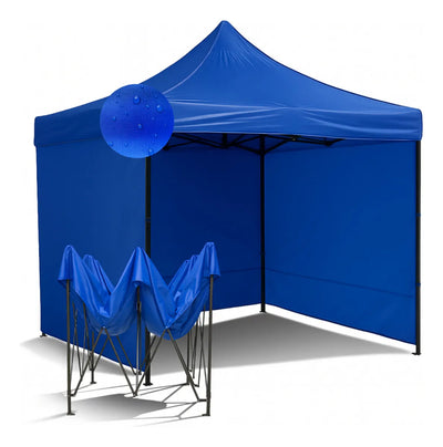 Gazebo 3×3 con 3 paredes laterales impermeables