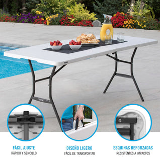 Mesa Plegable 180cm